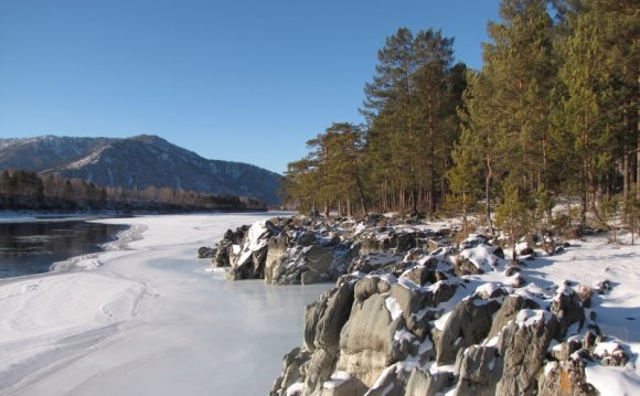 Горный алтай зимой фото 9